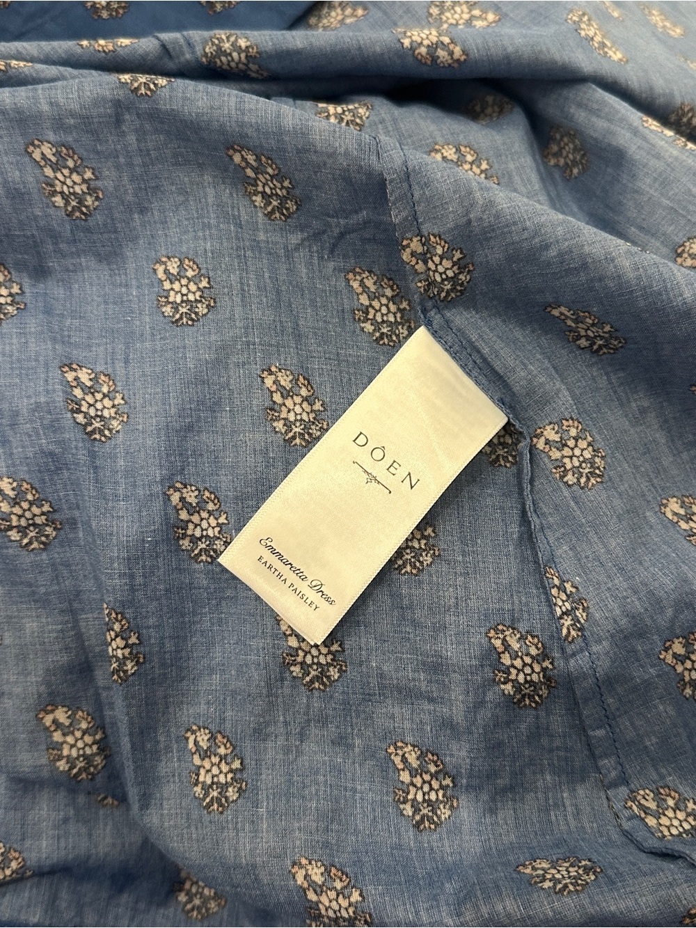 DÔEN Emmaretta Dress in Eartha Paisley M - Picture 9 of 11
